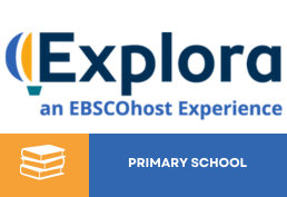 Explora Logo, text reads Primary Schools