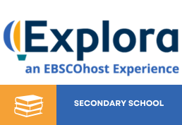 Explora logo, text reads Secondary School